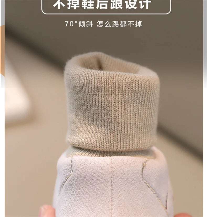 Baby Socks Shoes Infant Cute Cartoon Kids Boy Shoes Soft Rubber Sole Child Floor Sneaker Baby Girls Walker