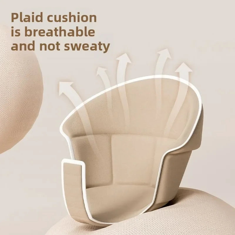 New 4-in-1 Multifunctional Baby Walker Anti-Bow Legs Anti-Tip Design 360° Swivel Silent Wheels Suitable 6-18 Months Solid Color