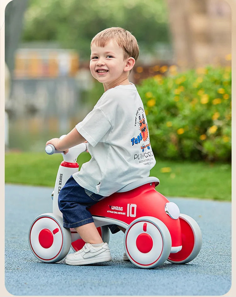 Children's Balance Car Pedalless 1 To 3 Years Old Four-wheeled Baby Sliding Scooter Boys Girls Baby Walkers
