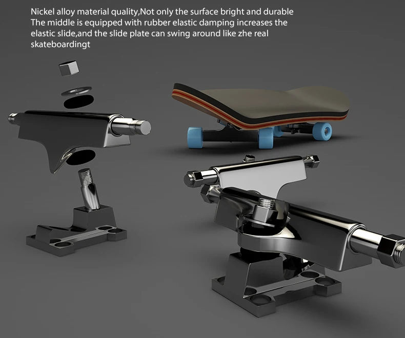 Puzzle Toy Finger Skateboard Maple Wood Fingerboard Hobbies Novelty Anti Stress Sensory Toys For Boy Mini Funny Cute Skate Gift