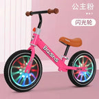 New Detachable Children's Balance Bike Pedalless Bike 2 To 6 Years Old Child Scooter 12-inch Sliding Balance Bike Flash Wheel