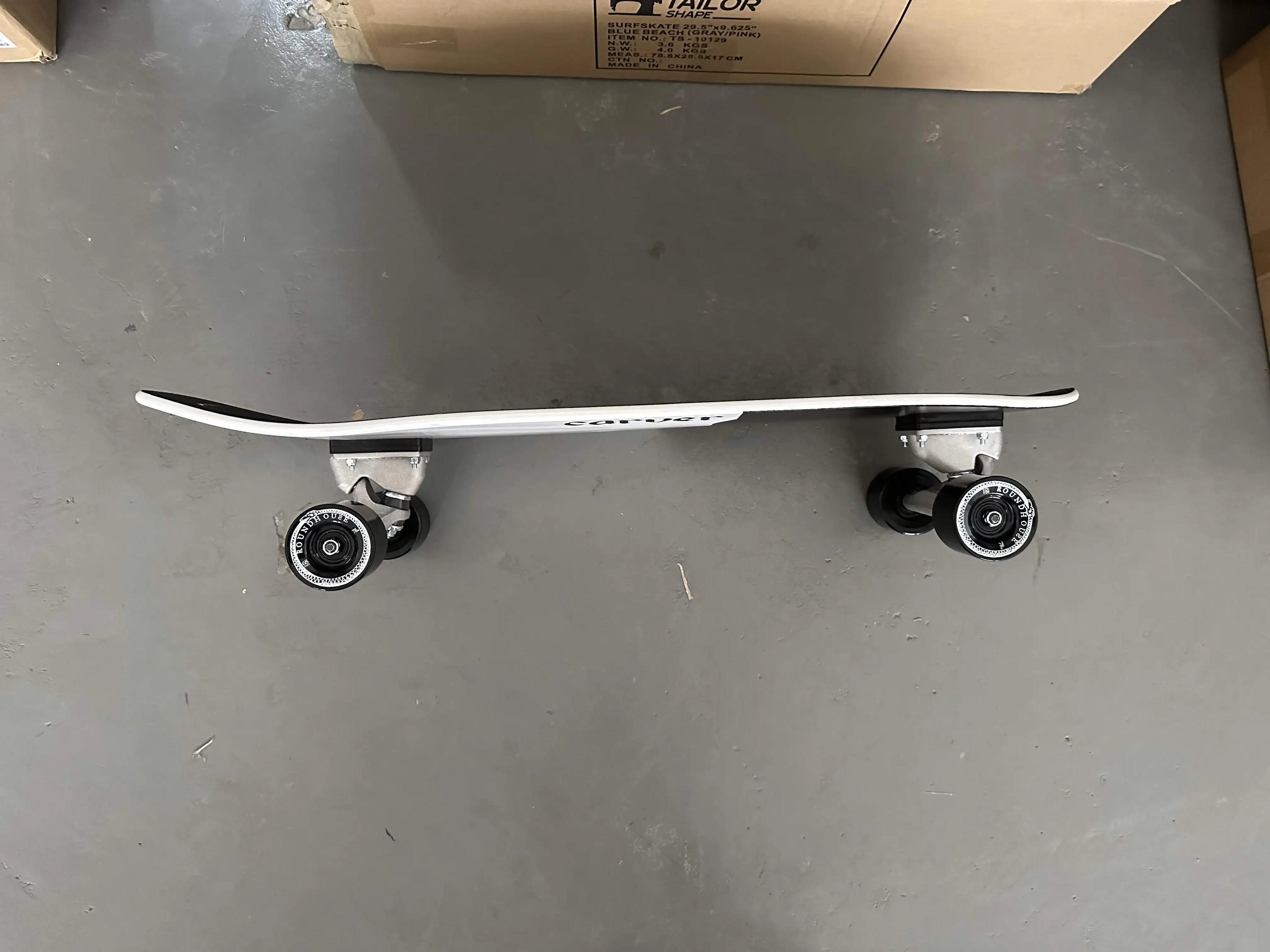 Surf Land Skateboard CX4 CX7 Maple Single Kick Carving Cruiser Skate Board Longboard Pumping Cool Side Sport Street Outdo