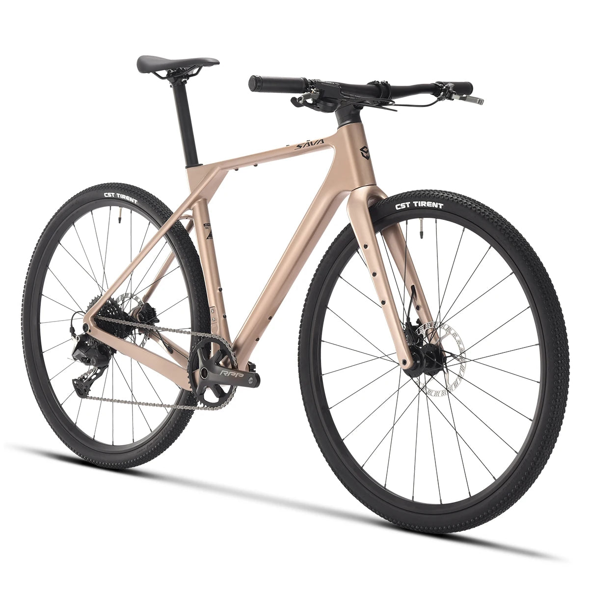 SAVA SF6 Carbon Fiber Gravel Road Bike All Terrain Suitable Off-Road Flat Handlebar Road Bicycle Oil Disc Bicycle Race Bike