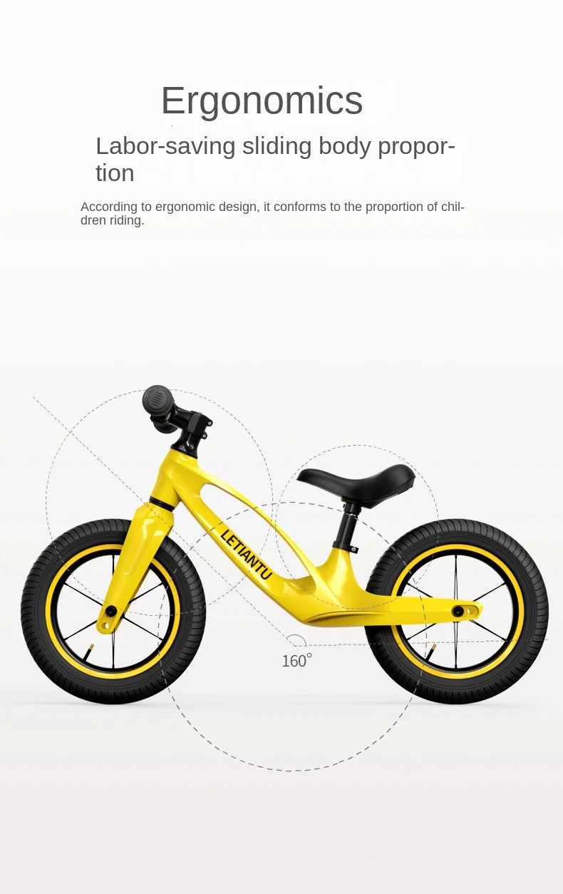 LazyChild Children's Balance Bike Pedal-less Boys Girls Baby 2-3-6 Years Old Toddler Scooter Treadmill Kids Ride On News