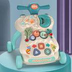 Baby Walker Kids Sit to Stand Up Learning Walker Musical Activity Toy for Enhance Walking Skills Coordination with Melodies