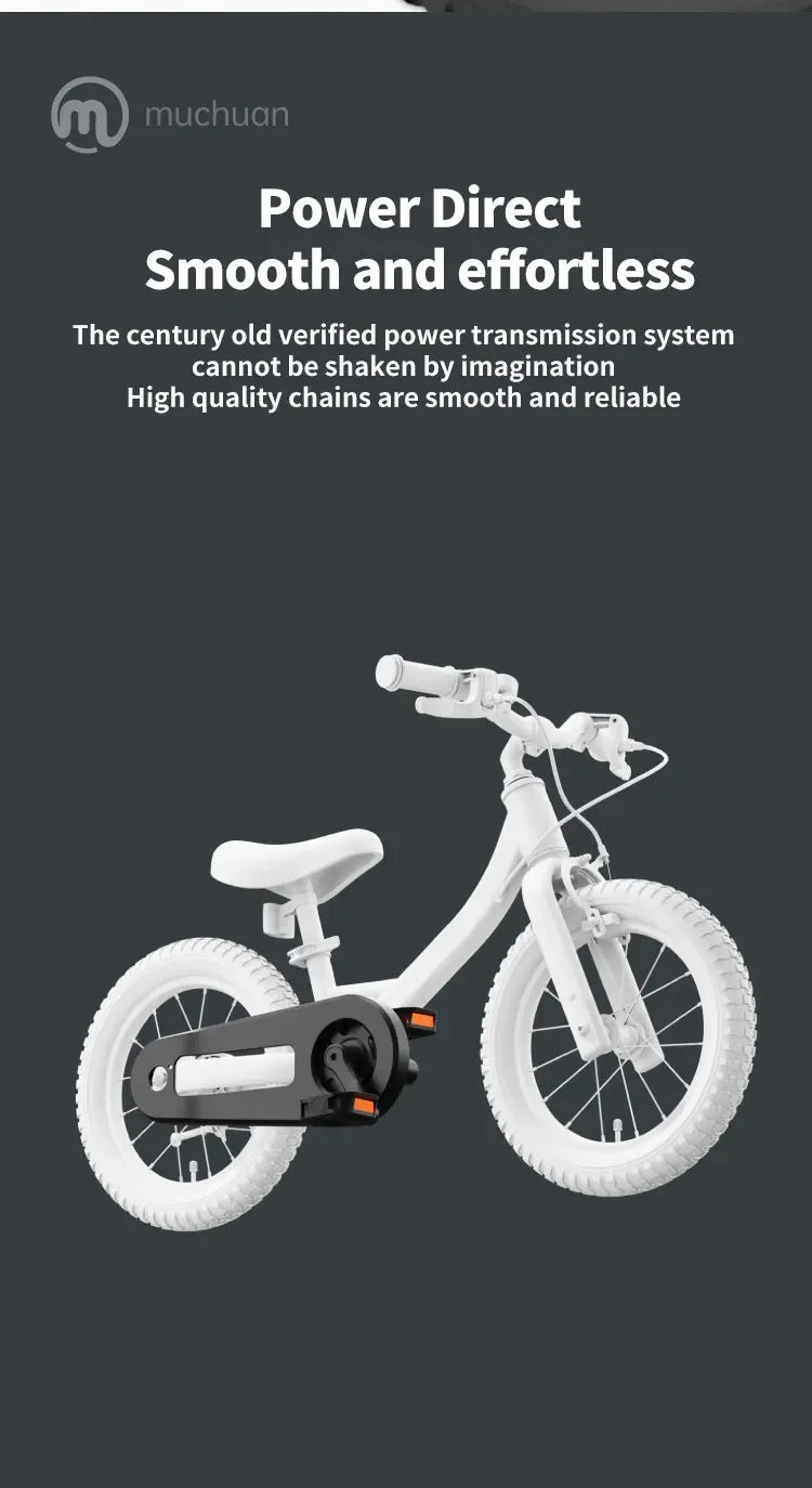 muchuan kids balance bike bike 2 in 1 2-6 years old aluminum alloy