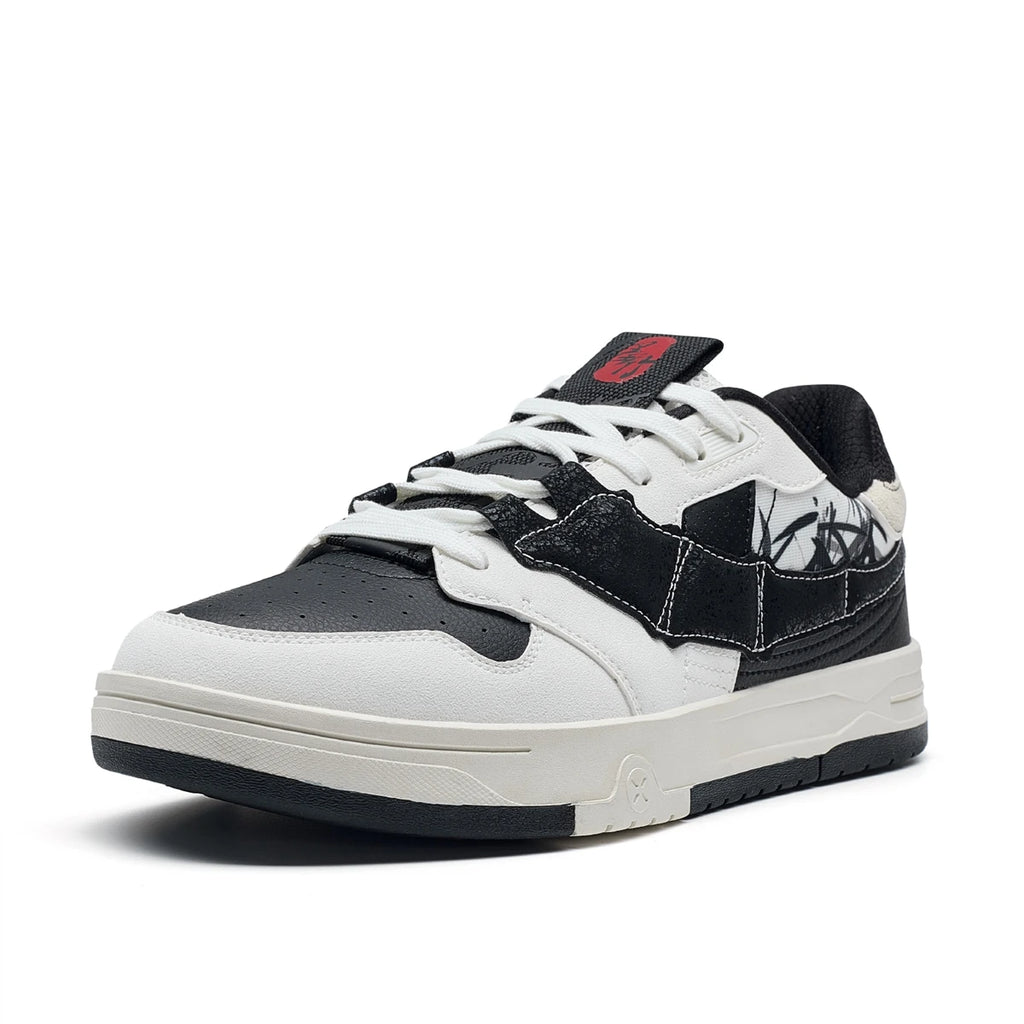 Xtep STEP-1 Skateboarding Shoes For Men 2024 Autumn Street Style Skate Shoes Durability  Comfortable Sneakers 976319310043