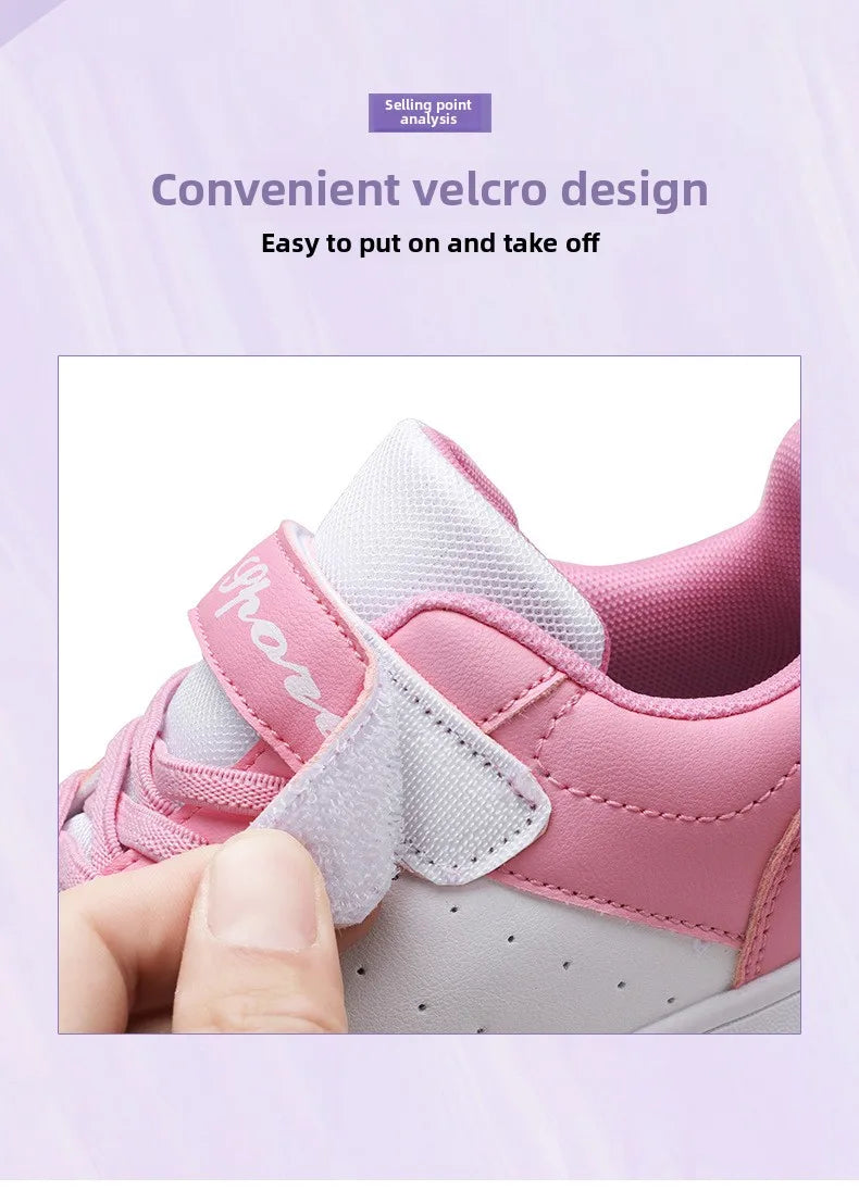 Magic Roller Skates Dual Wheel Slip-on Roller Skating Shoes 2024 New Spring Autumn Leather Surface Sports Shoes For Women Kids