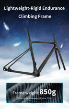 SAVA NEW STAR SHIP Carbon Road Bike, Adult Racing Bike, Equipped With Shimano 105 R7100, 24-Speed Hydraulic oil Brakes