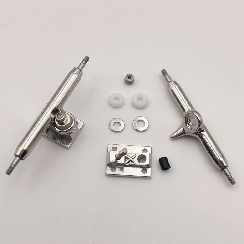 34mm Fingerboard Set Professional Wooden Deck Single Axle Truck CNC Wheels Complete Mini Finger Skateboard