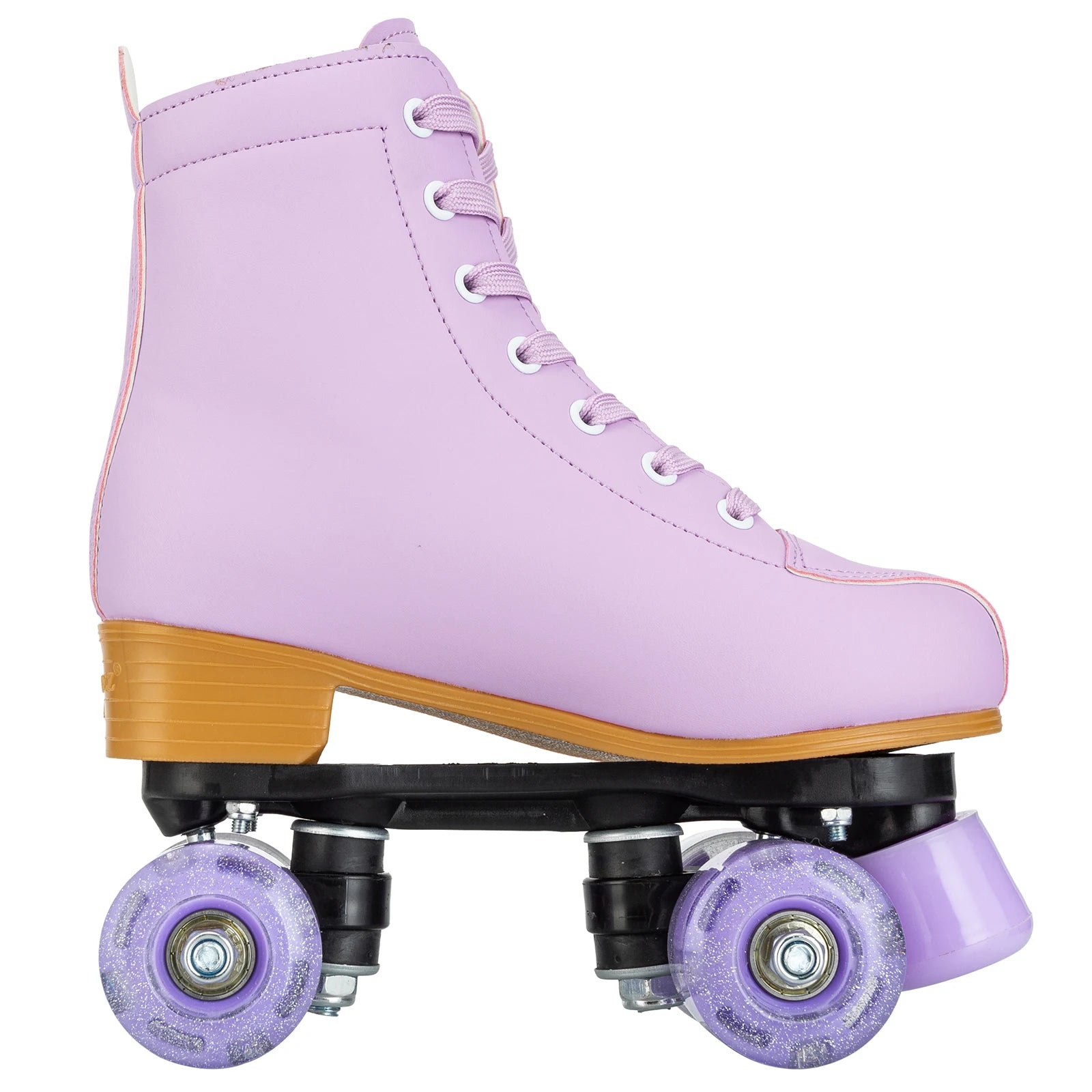 Pink Purple Blue Women Double Row Roller Skates Leather Breathable 4 wheel Sliding Skating Rollers sneakers size 31 32 33 34 35