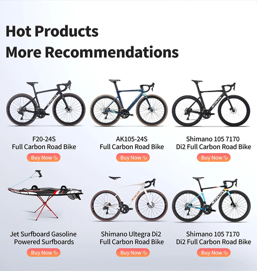 SAVA A7L Low-Priced Carbon Fiber Road Bike with SENSAH 7120 Kit 24 Speed Lightweight 8.9kg Road Bike Race Bike