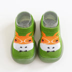 1 Pair Baby Shoes Spring Autumn Cotton Anti-Slip First Shoes Baby Toddler Shoes Cartoon First Walker Kids Soft Rubber Sole Shoe