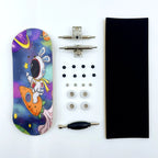 34mm Fingerboard Set Professional Wooden Deck Single Axle Truck CNC Wheels Complete Mini Finger Skateboard