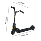 Professional Finger Skateboard Kit Mini Foldable Scooter Toy for Kids & Adults Stunt Tricks Training Set Cool Birthday Gift