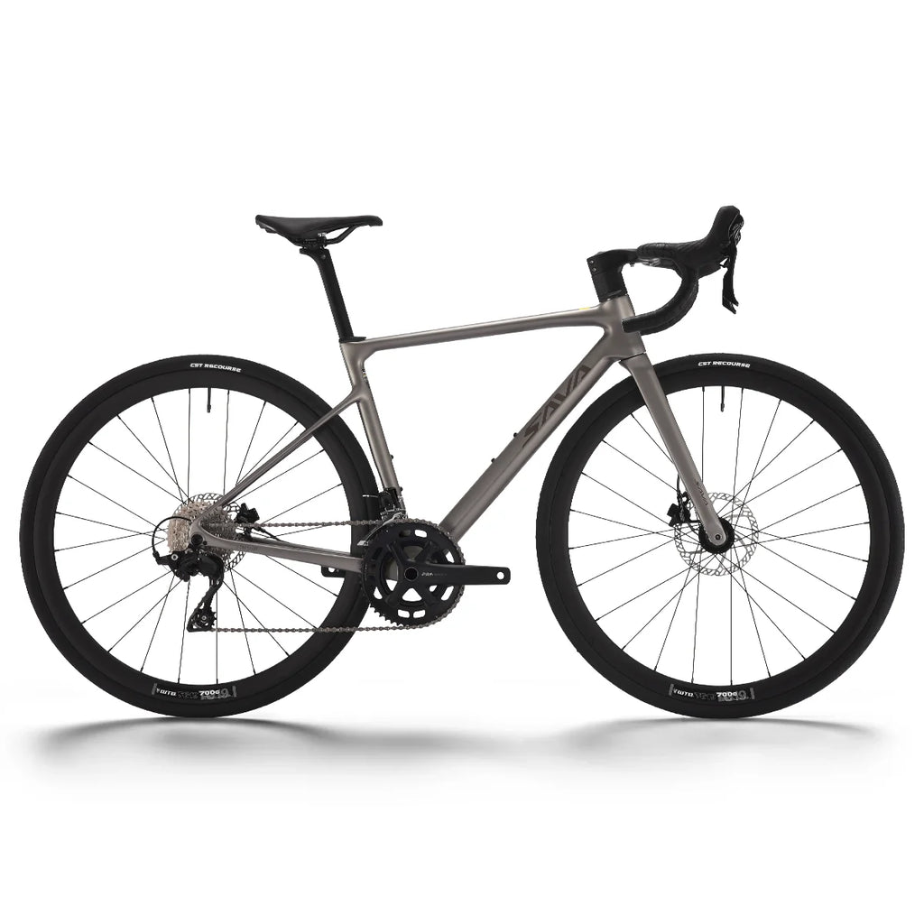 SAVA NEW STAR SHIP Carbon Road Bike, Adult Racing Bike, Equipped With Shimano 105 R7100, 24-Speed Hydraulic oil Brakes
