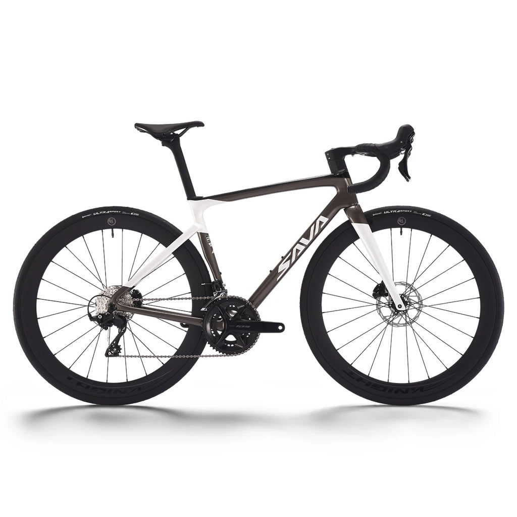 SAVA HAWKEYE Carbon Road Bike with SHIMAN0 105 7120 Kit T800 Carbon Road Bike Race Bike Aluminum Wheels