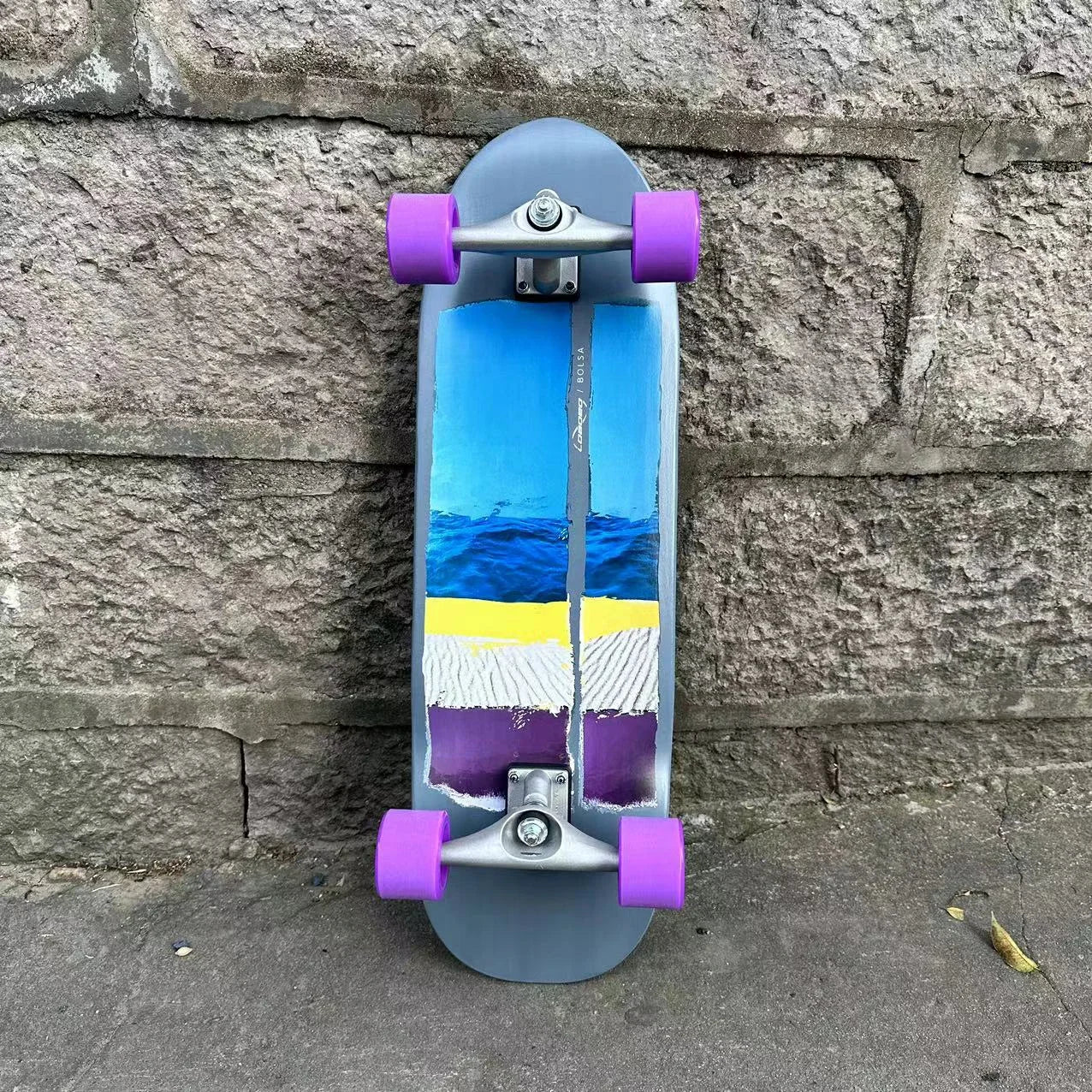 Surf Land Skateboard CX4 CX7 Maple Single Kick Carving Cruiser Skate Board Longboard Pumping Cool Side Sport Street Outdo