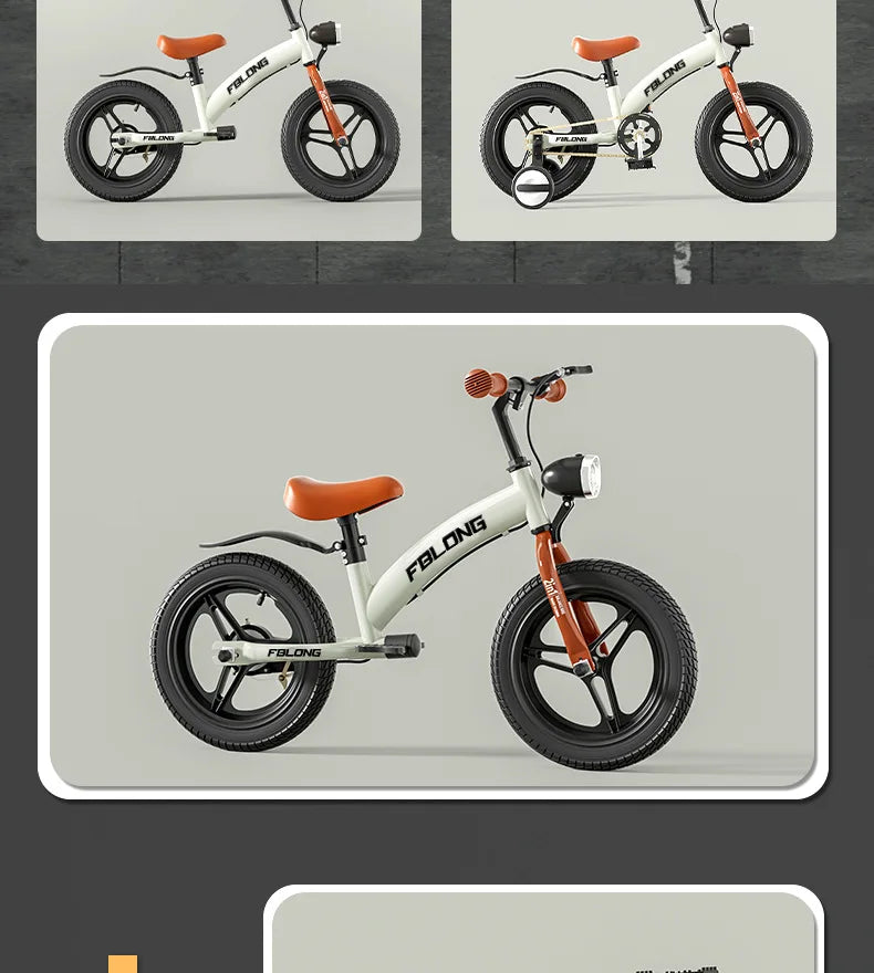 Children's Balance Bicycle 2 In 1 Boy 2-3-6 Years Old Baby Girl Pedal Bike Child Children's Educational Sports Balance Scooter