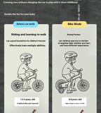 Children's Bicycle Balance Car Two-in-One2-8Baby Boys and Girls Scooter