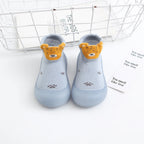 1 Pair Baby Shoes Spring Autumn Cotton Anti-Slip First Shoes Baby Toddler Shoes Cartoon First Walker Kids Soft Rubber Sole Shoe