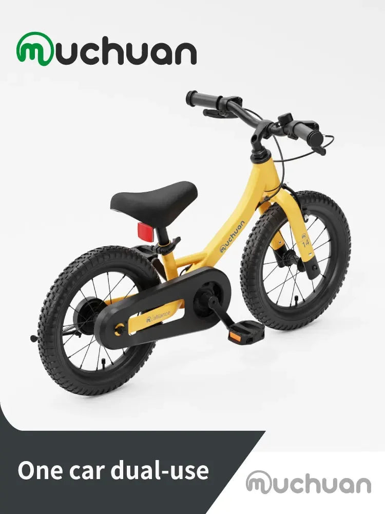 muchuan kids balance bike bike 2 in 1 2-6 years old aluminum alloy
