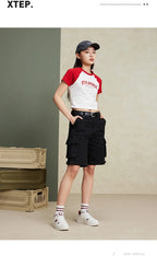 Xtep Skateboarding Shoes For Women 2024 Summer Trekking Women's Skate Shoes Breathable Outdoor Support Sneakers 876318310030