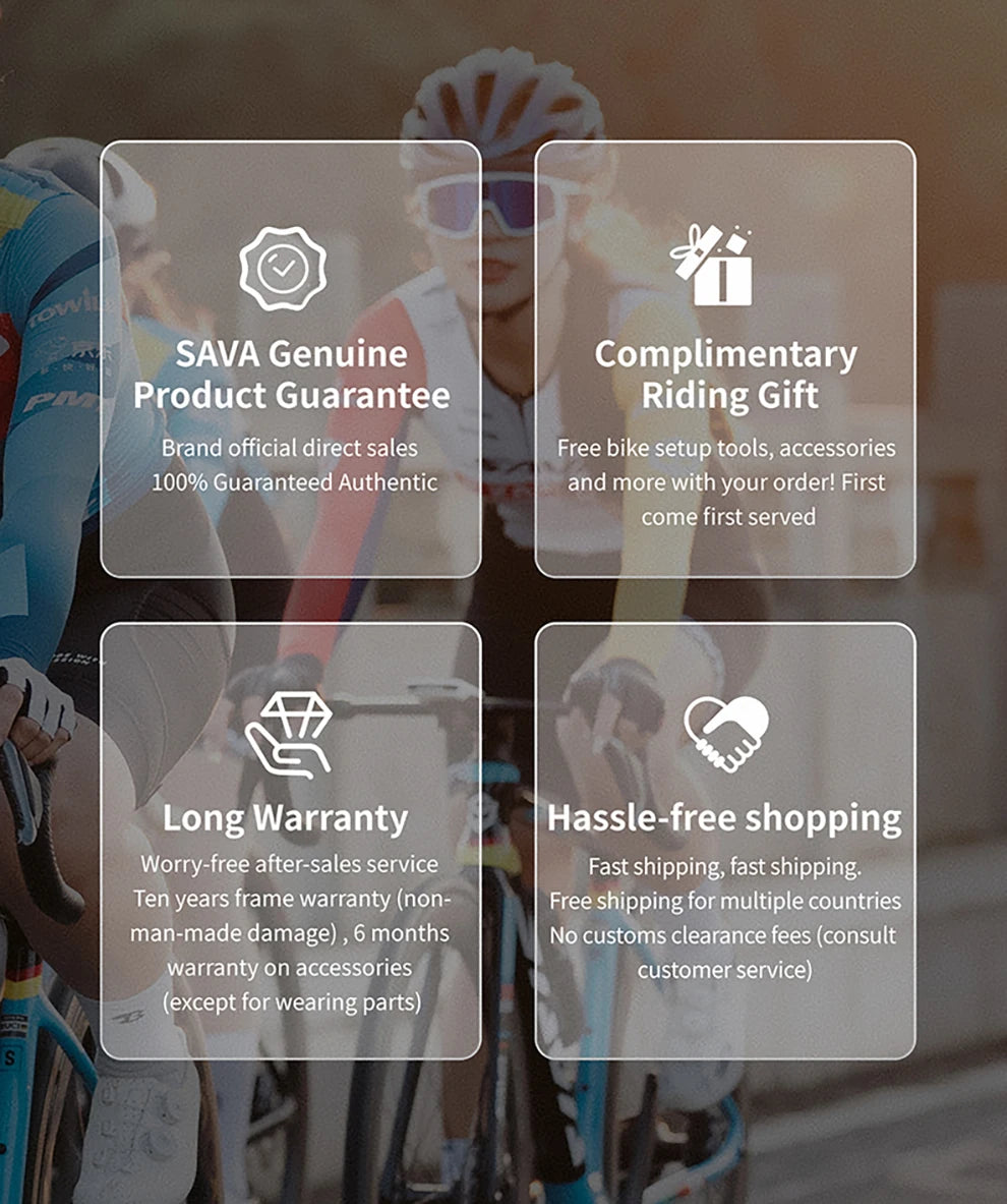 SAVA  Full Carbon Fiber electronic shifting Road Bike with SHIMAN0 ULTEGRA 8170 Di2 Race Class Road Bike 7.2kg