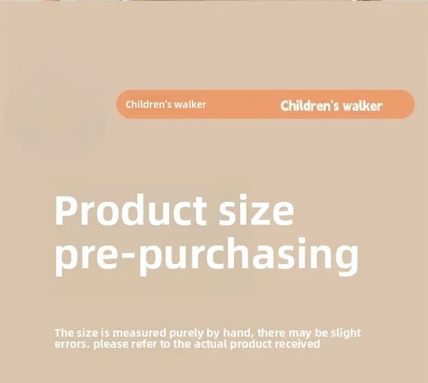 New 4-in-1 Multifunctional Baby Walker Anti-Bow Legs Anti-Tip Design 360° Swivel Silent Wheels Suitable 6-18 Months Solid Color