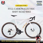 SAVA Dream Maker Full Carbon Road Bike Electronic Shift SHIMAN0 Ultegra 8170 Di2 24-Speed 7.4kg Race Bike