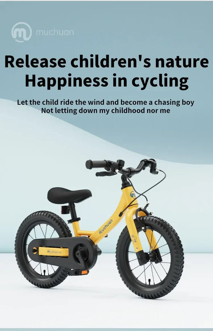 muchuan kids balance bike bike 2 in 1 2-6 years old aluminum alloy