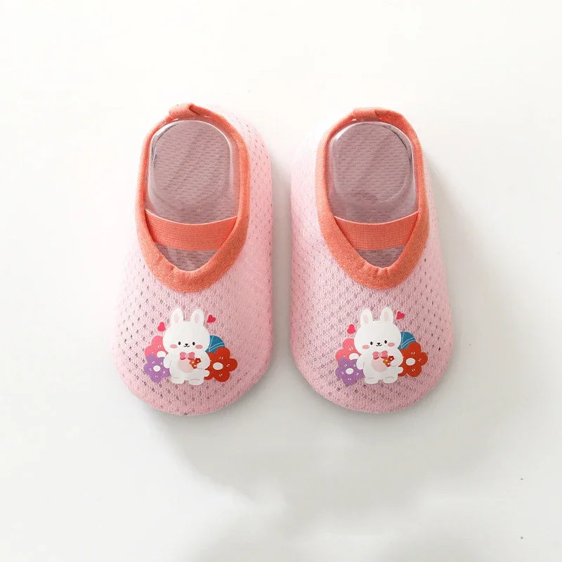 Cute Cartoon Baby Floor Socks Non-slip Soft Sole Toddler Sock Boy Girls Cotton Children's Toddler Warm Shoes Infant First Walker