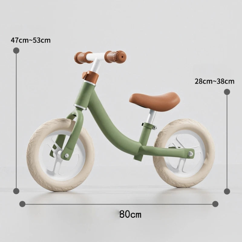 Children's Balance Bikes No Pedals Bicycles for Children Aged 1 to 6 Years Old Two in One Sliding Vehicles Baby Walking Training
