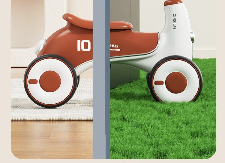 Children's Balance Car Pedalless 1 To 3 Years Old Four-wheeled Baby Sliding Scooter Boys Girls Baby Walkers