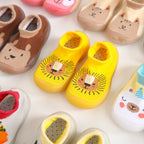 1 Pair Baby Shoes Spring Autumn Cotton Anti-Slip First Shoes Baby Toddler Shoes Cartoon First Walker Kids Soft Rubber Sole Shoe
