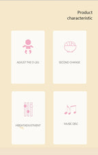 Suitable for Infants Aged 0 to 1 with Anti O-shaped Legs Equipped with Anti Roll and Anti Roll Legs Multifunctional Walker