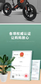 New Detachable Children's Balance Bike Pedalless Bike 2 To 6 Years Old Child Scooter 12-inch Sliding Balance Bike Flash Wheel