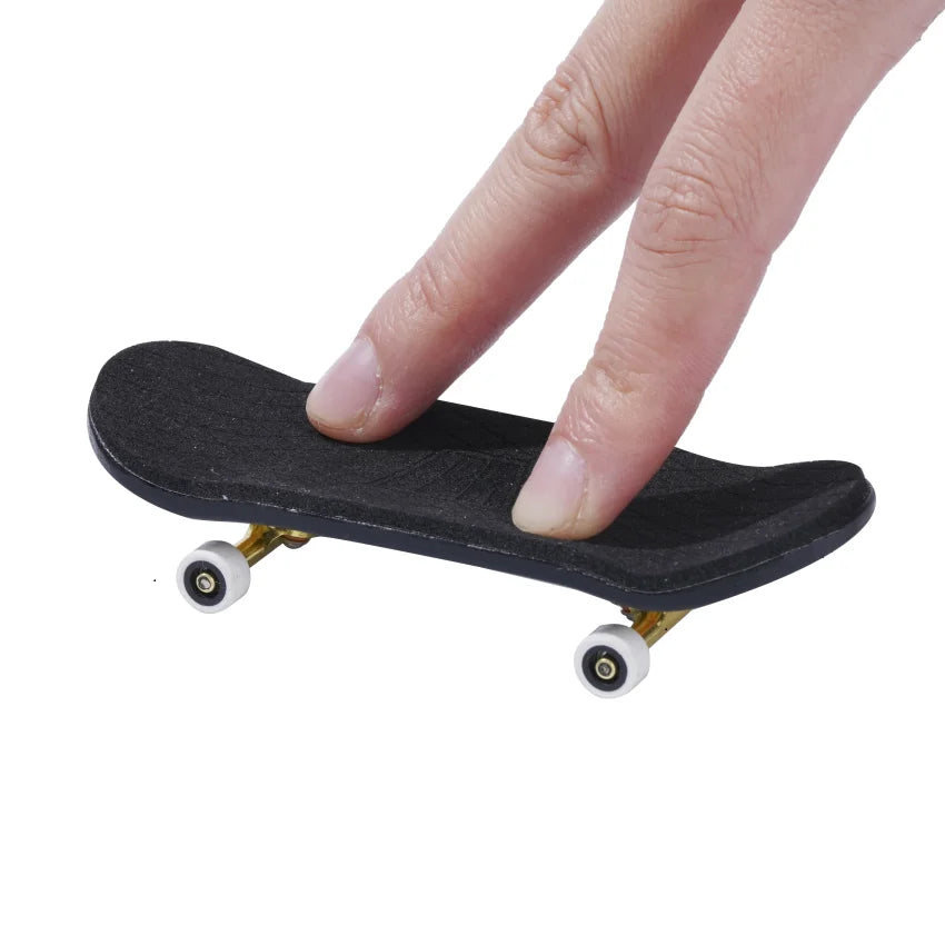 Finger Deck 32mm/34mm Professional Fingerboard Wood Mini Skateboard Complete Set For Tricks Flipping Grinding Collectible Toy