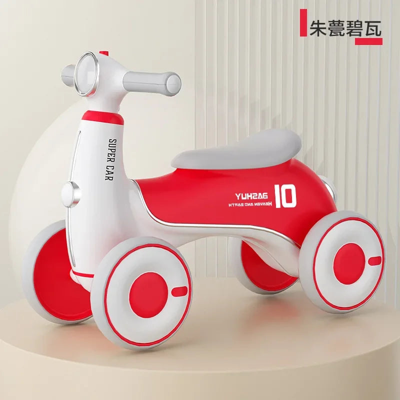 Children's Balance Car Pedalless 1 To 3 Years Old Four-wheeled Baby Sliding Scooter Boys Girls Baby Walkers