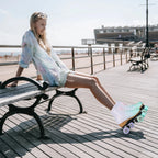 size 32 -41 Leather Double Row Roller Skates Inline Skate Shoes 4 Wheels Sneakers Women Men Adults Outdoor Sports Ice Skating