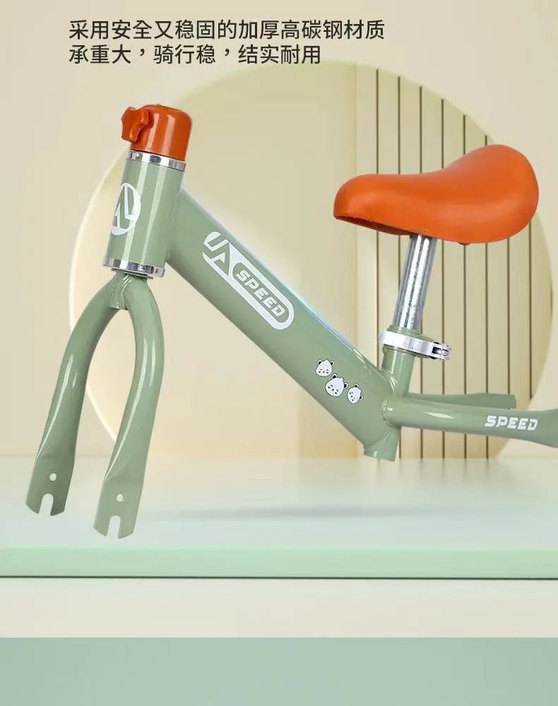 Children's Balance Bike Without Pedals 2-6 Years Old 3 Children's Bicycle  Walker Yo-yo Scooter