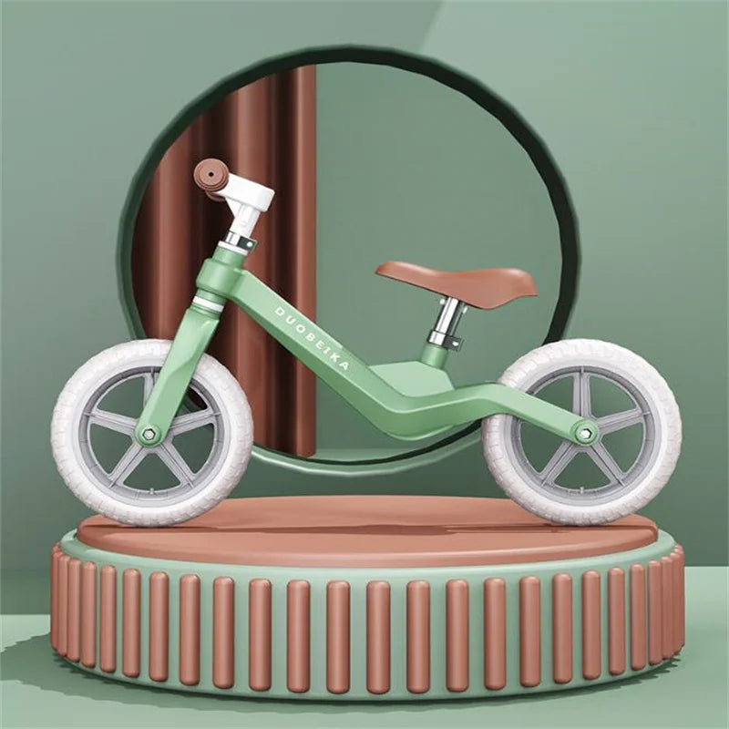 Outdoor Children's Balance Bike Toys Without Foot Pedal Baby Sports Training Walker Bicycle Inflatable Tires Best Gift for Kids