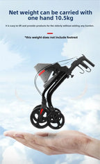 Wheelchair walker special assisted walking for the elderly, rehabilitation walking car, elderly people can push or sit
