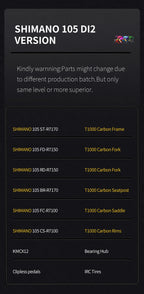 SAVA Dream Maker Full Carbon Road Bike Electronic Shift SHIMAN0 Ultegra 8170 Di2 24-Speed 7.4kg Race Bike