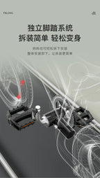 Baby Fiets Children's Bicycle Balance Two-in-One 1-3-6 Years Old Baby Boys and Girls Bike Toddler