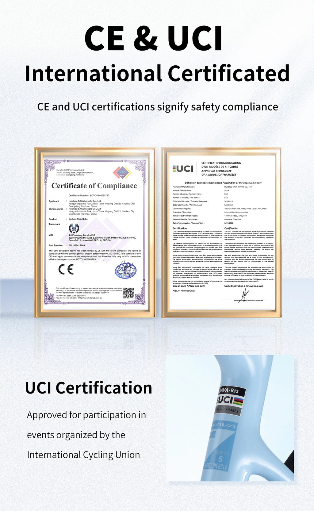 SAVA NEW STAR SHIP Carbon Road Bike, Adult Racing Bike, Equipped With Shimano 105 R7100, 24-Speed Hydraulic oil Brakes