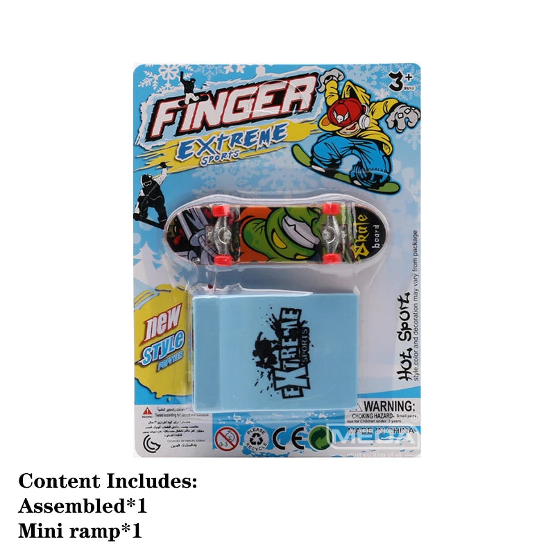 Roller Skates Scooter Finger Skateboard Bike Indoor Home Toys For Tech Deck Ramp Venue Combination Set Children