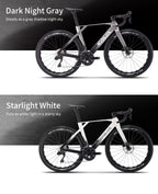 SAVA SLR7 High-End Full Carbon Fiber Road Bike with SHIMAN0 7170 DI2 Kit Competition-Class Road Bike Race Bike