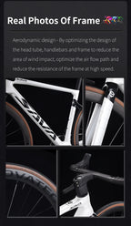 SAVA  Full Carbon Fiber electronic shifting Road Bike with SHIMAN0 ULTEGRA 8170 Di2 Race Class Road Bike 7.2kg