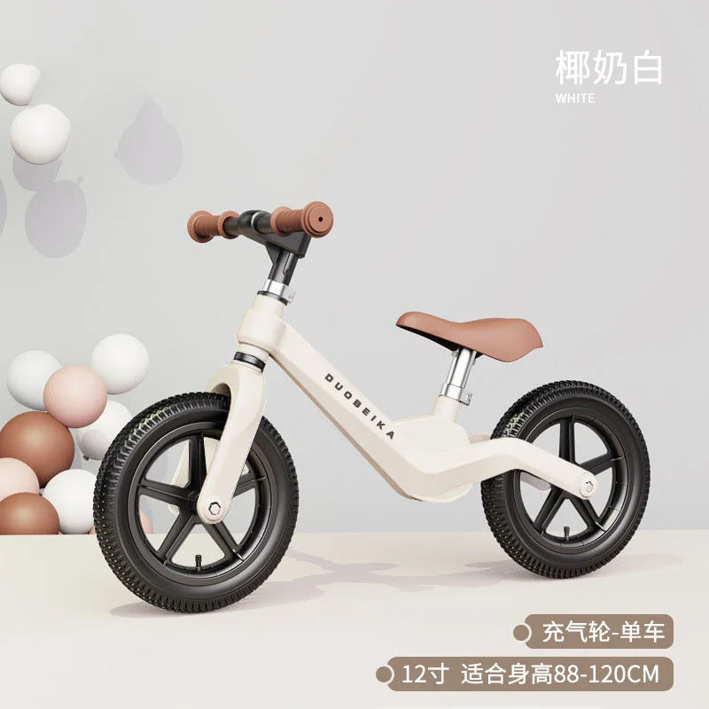 Outdoor Children's Balance Bike Toys Without Foot Pedal Baby Sports Training Walker Bicycle Inflatable Tires Best Gift for Kids